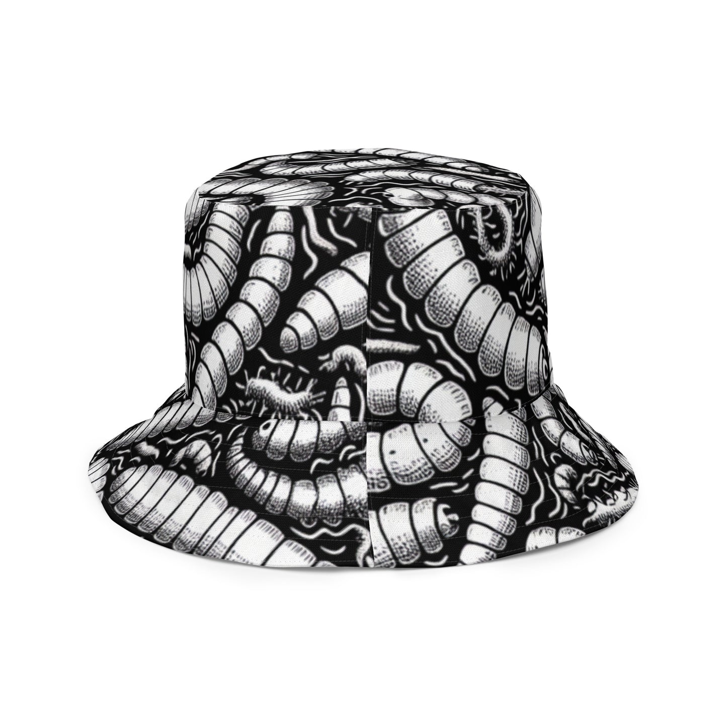 Maggots | Zombie Horror Themed Reversible bucket hat