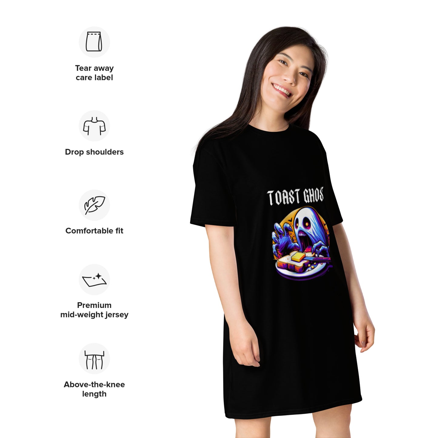 Toast Ghost | T-shirt dress