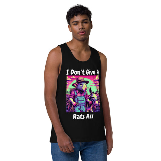 I Don't Give A Rats Ass | Funny Men’s premium tank top