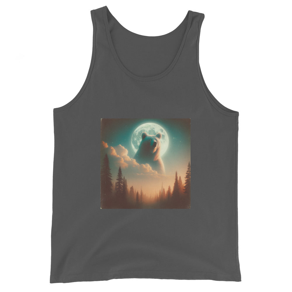 Ghost Bear In The Sky | Unisex Tank Top