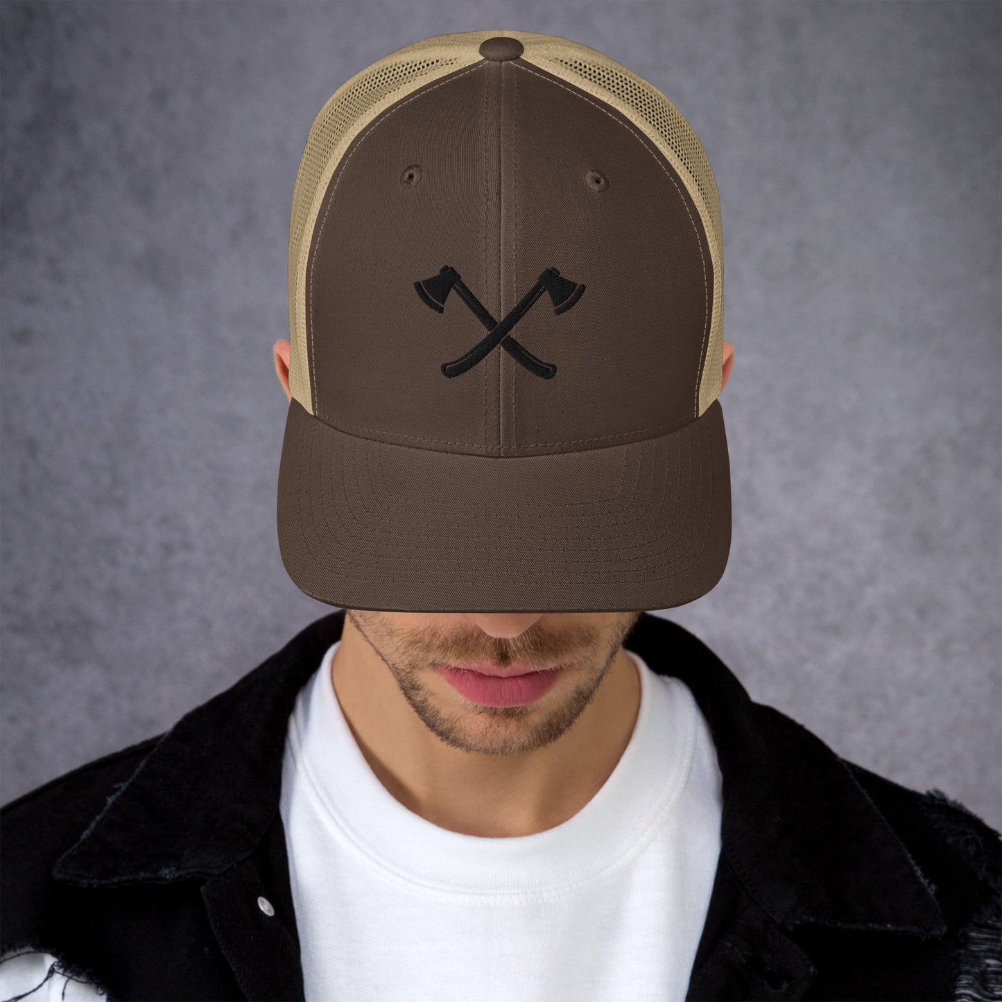 Lumberjack | Cross Axe Trucker Cap