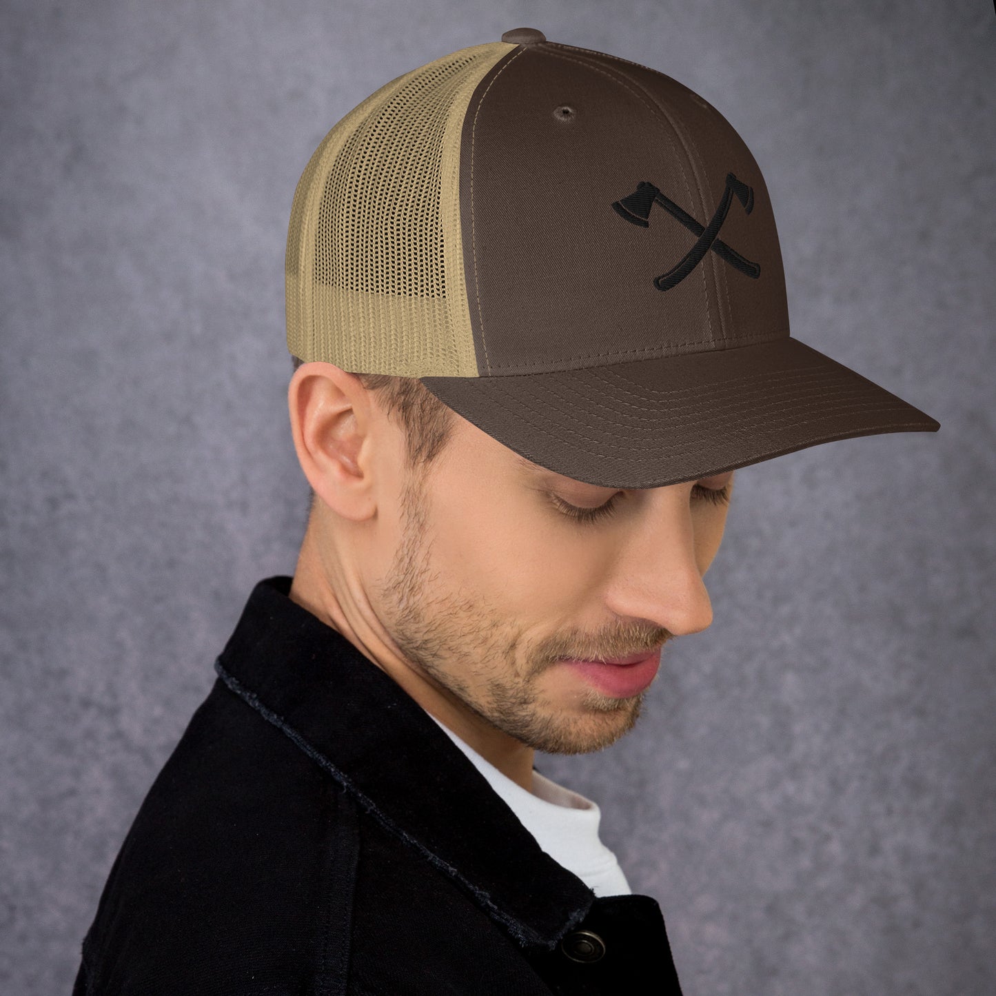 Lumberjack | Cross Axe Trucker Cap