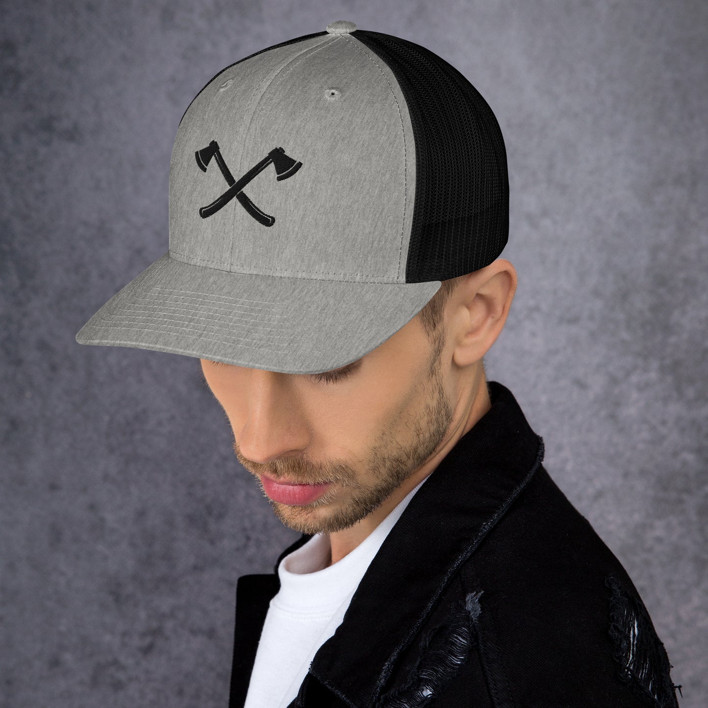 Lumberjack | Cross Axe Trucker Cap