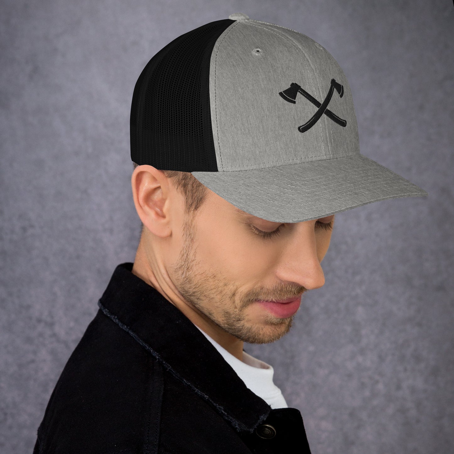 Lumberjack | Cross Axe Trucker Cap