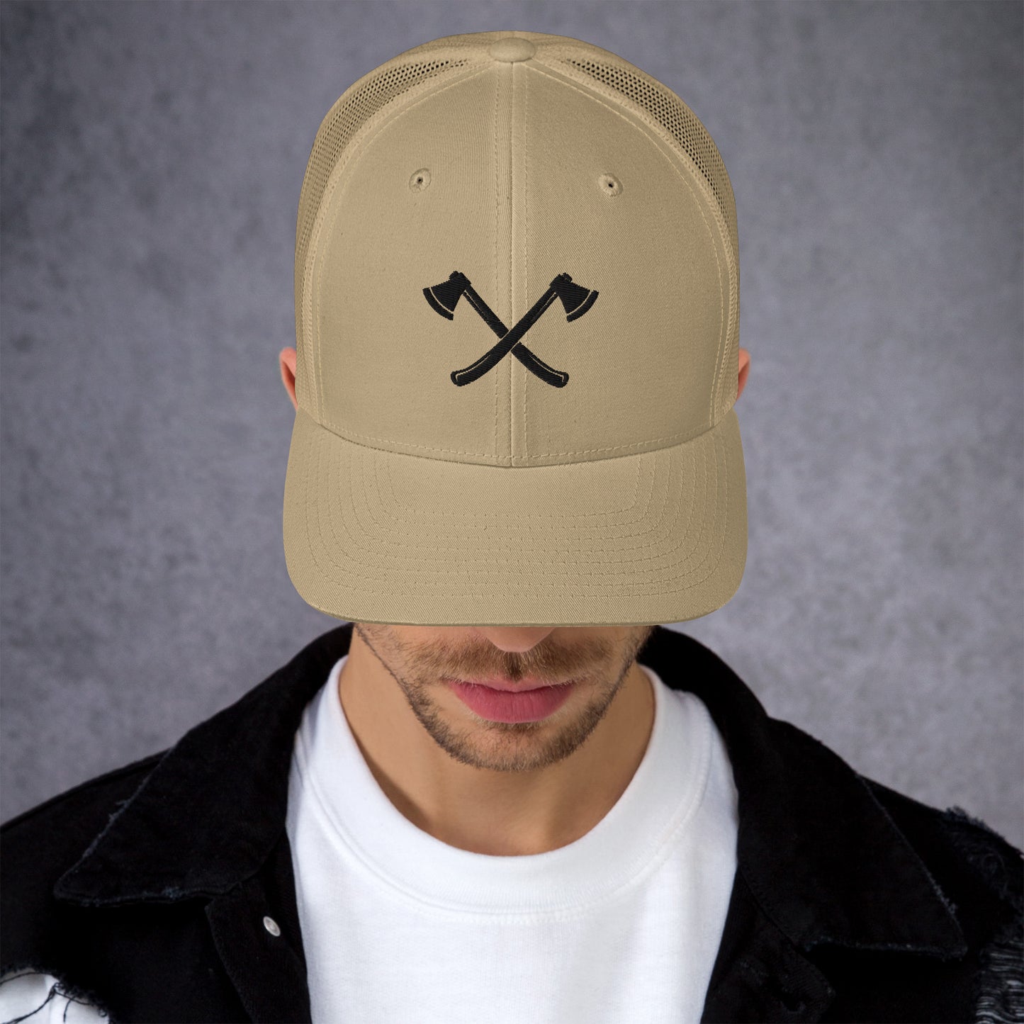 Lumberjack | Cross Axe Trucker Cap