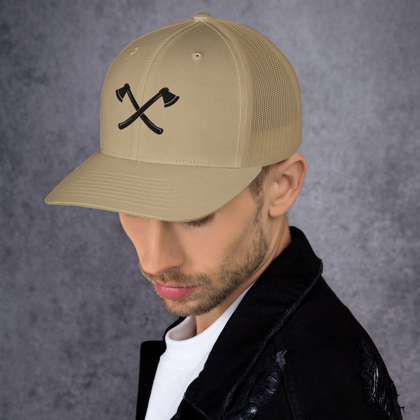 Lumberjack | Cross Axe Trucker Cap