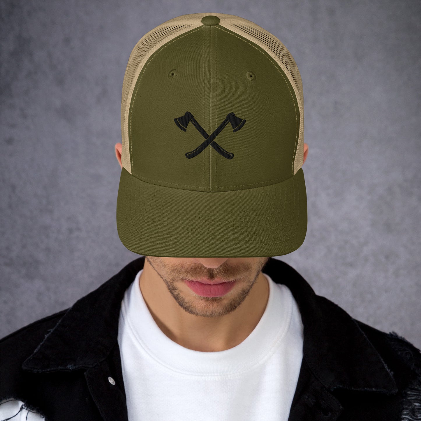 Lumberjack | Cross Axe Trucker Cap