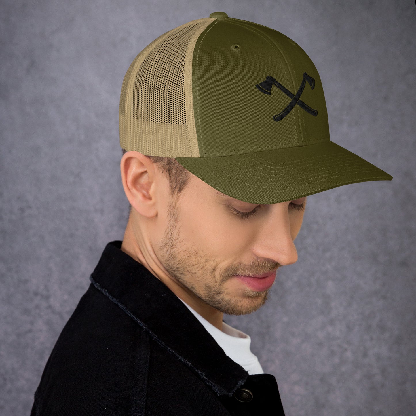 Lumberjack | Cross Axe Trucker Cap