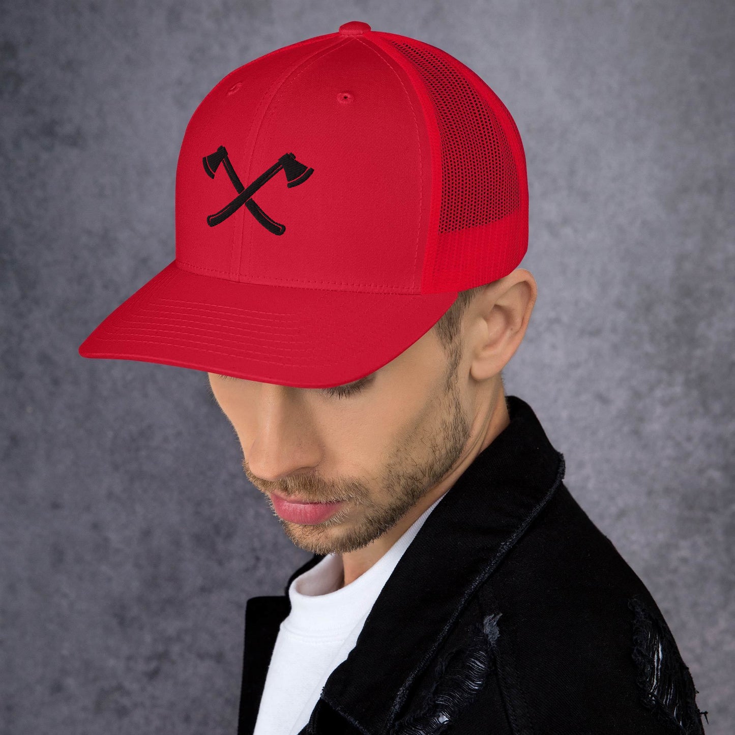 Lumberjack | Cross Axe Trucker Cap