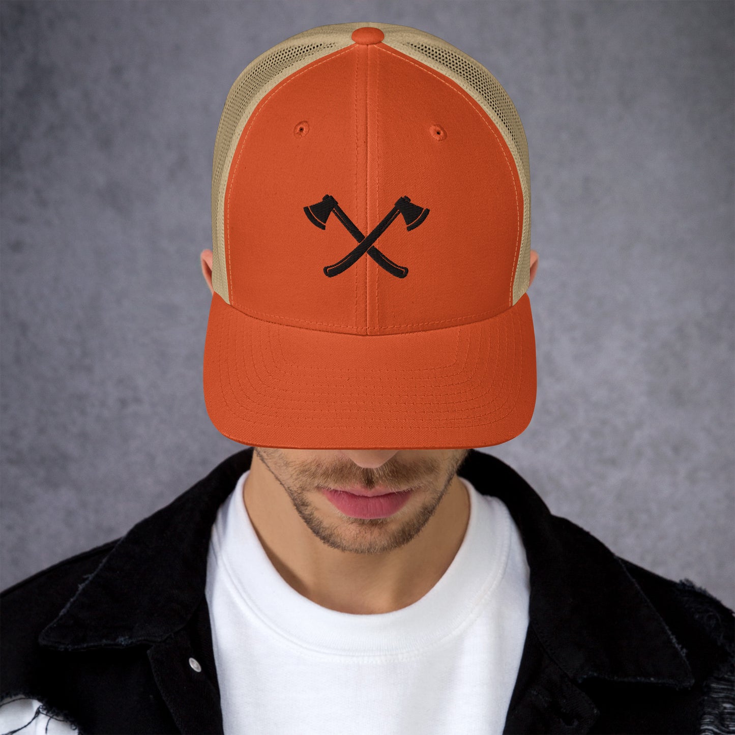 Lumberjack | Cross Axe Trucker Cap