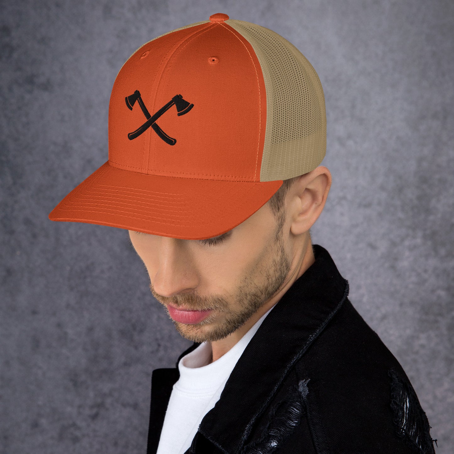 Lumberjack | Cross Axe Trucker Cap