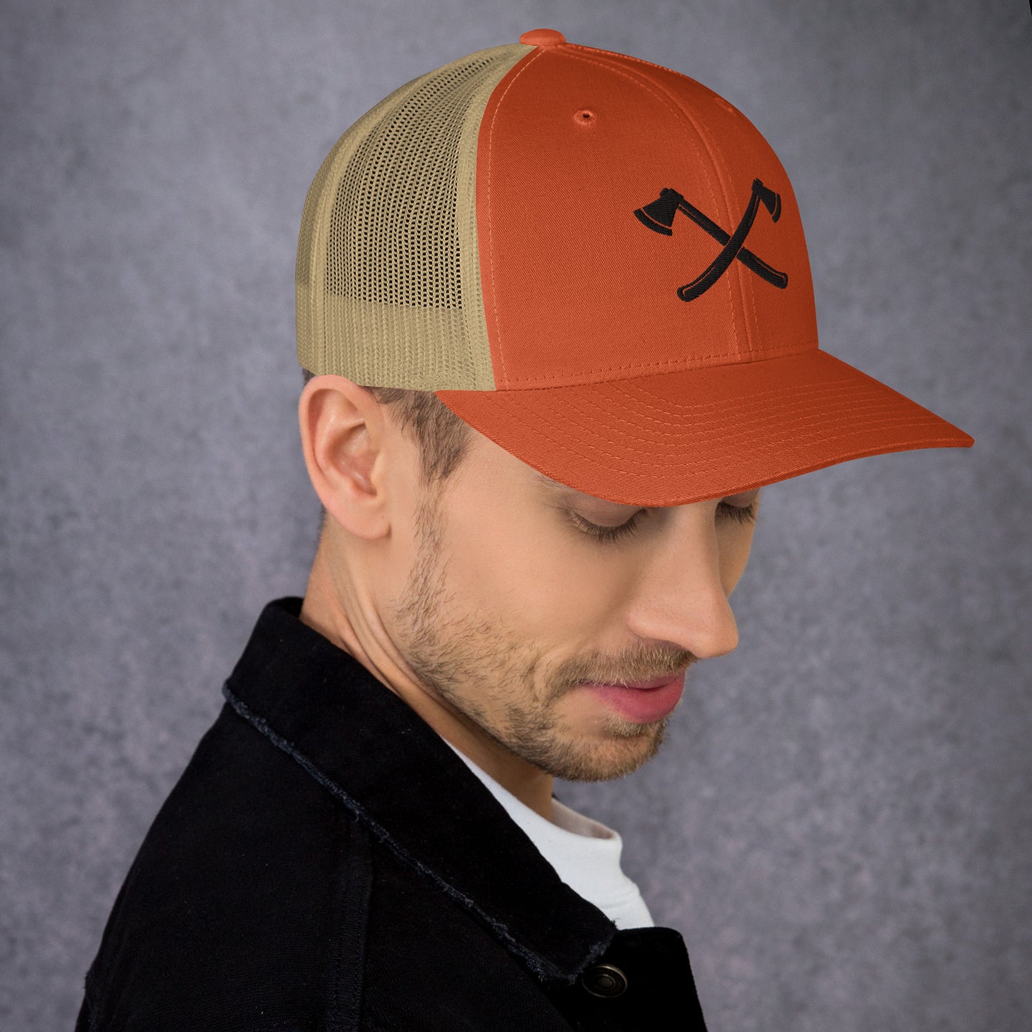 Lumberjack | Cross Axe Trucker Cap