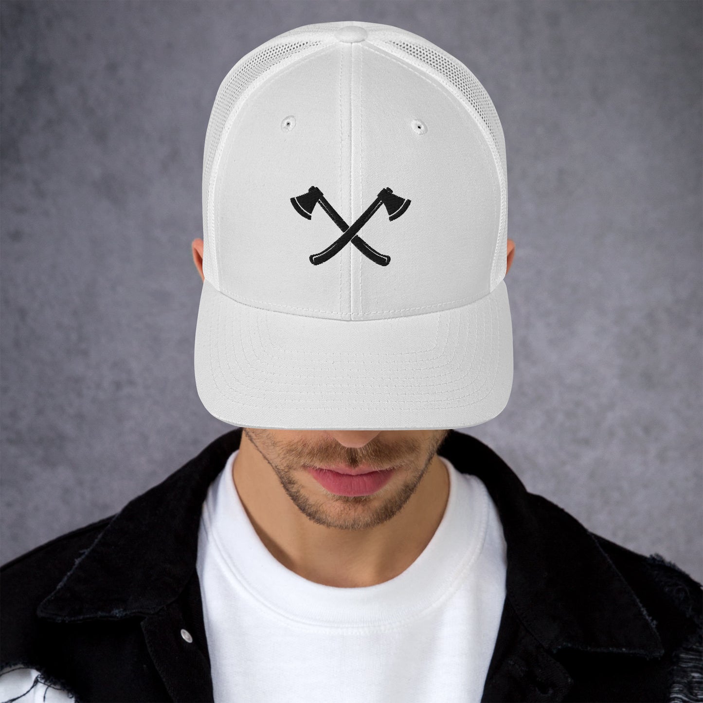 Lumberjack | Cross Axe Trucker Cap