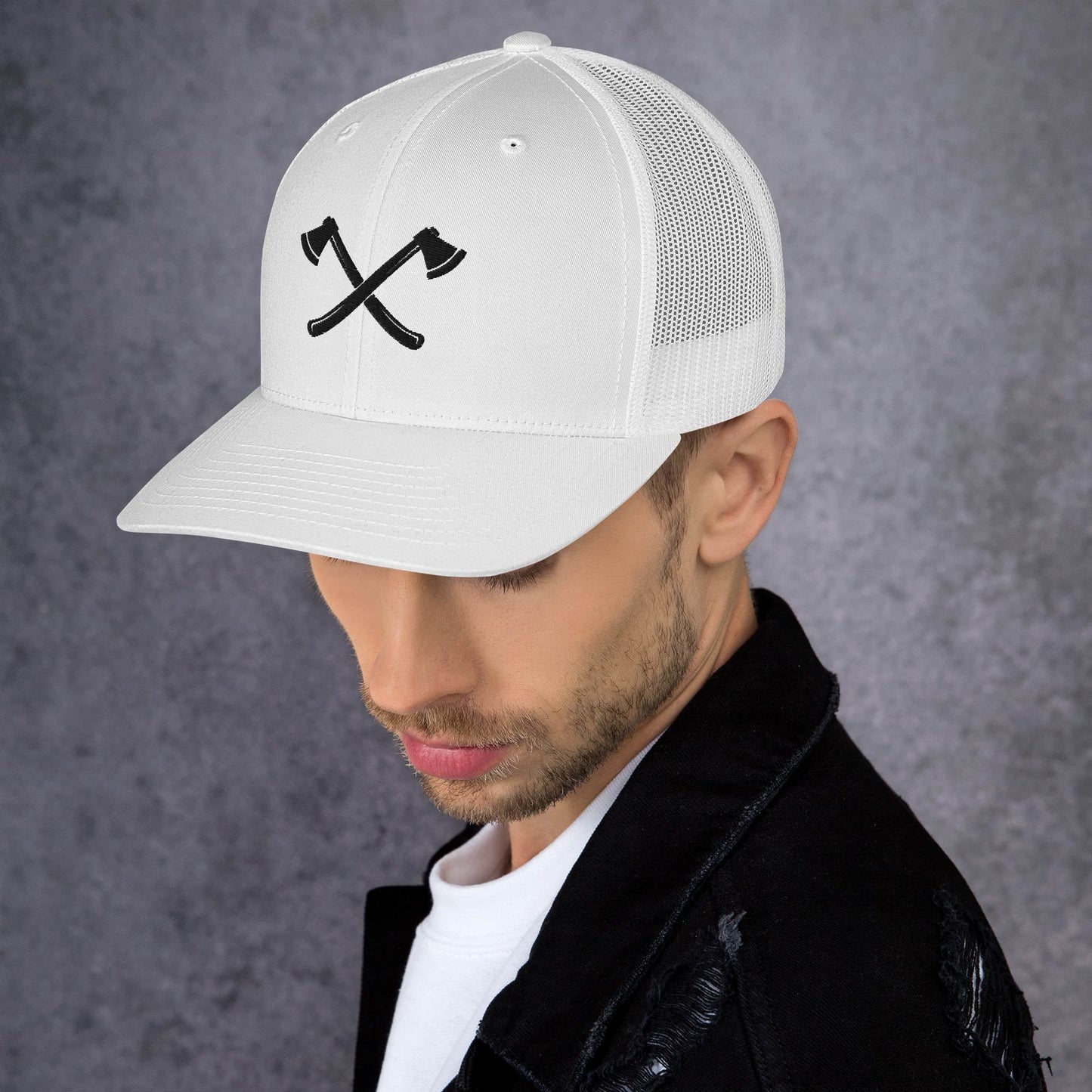 Lumberjack | Cross Axe Trucker Cap