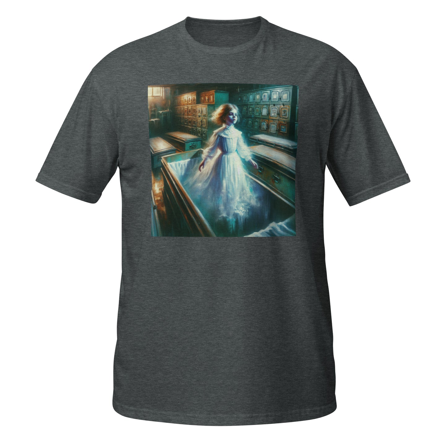 Young Ghost Girl Floating In The Morgue | Goth Short-Sleeve Unisex T-Shirt