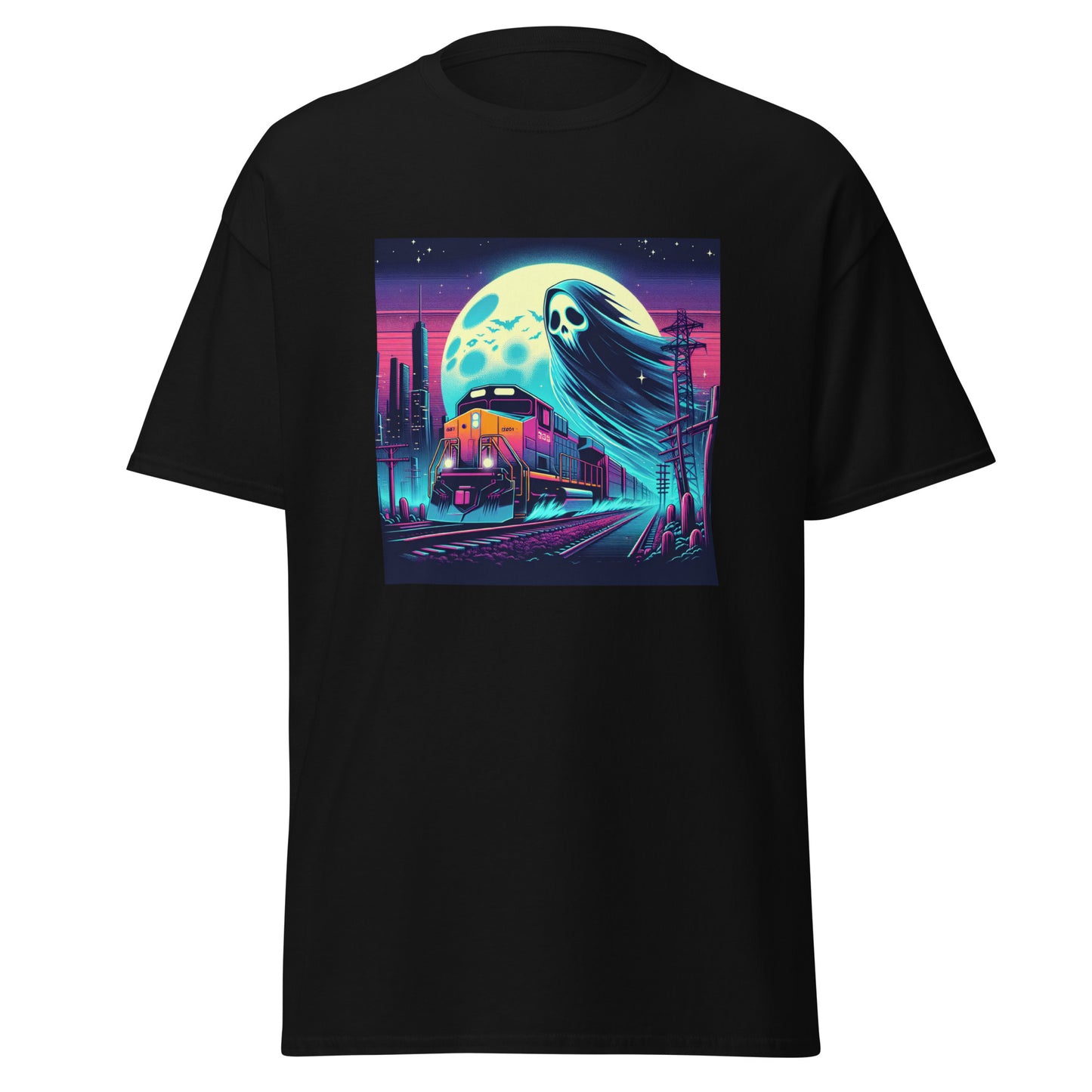 Ghost Train In The City | Goth Unisex classic tee