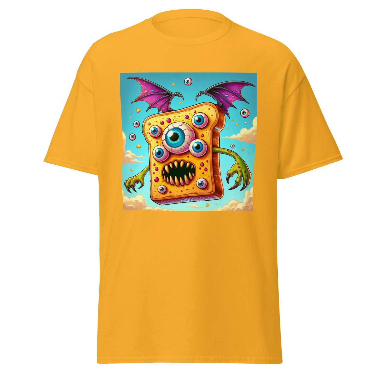 Flying Butter Toast Monster | Weird Unisex classic tee