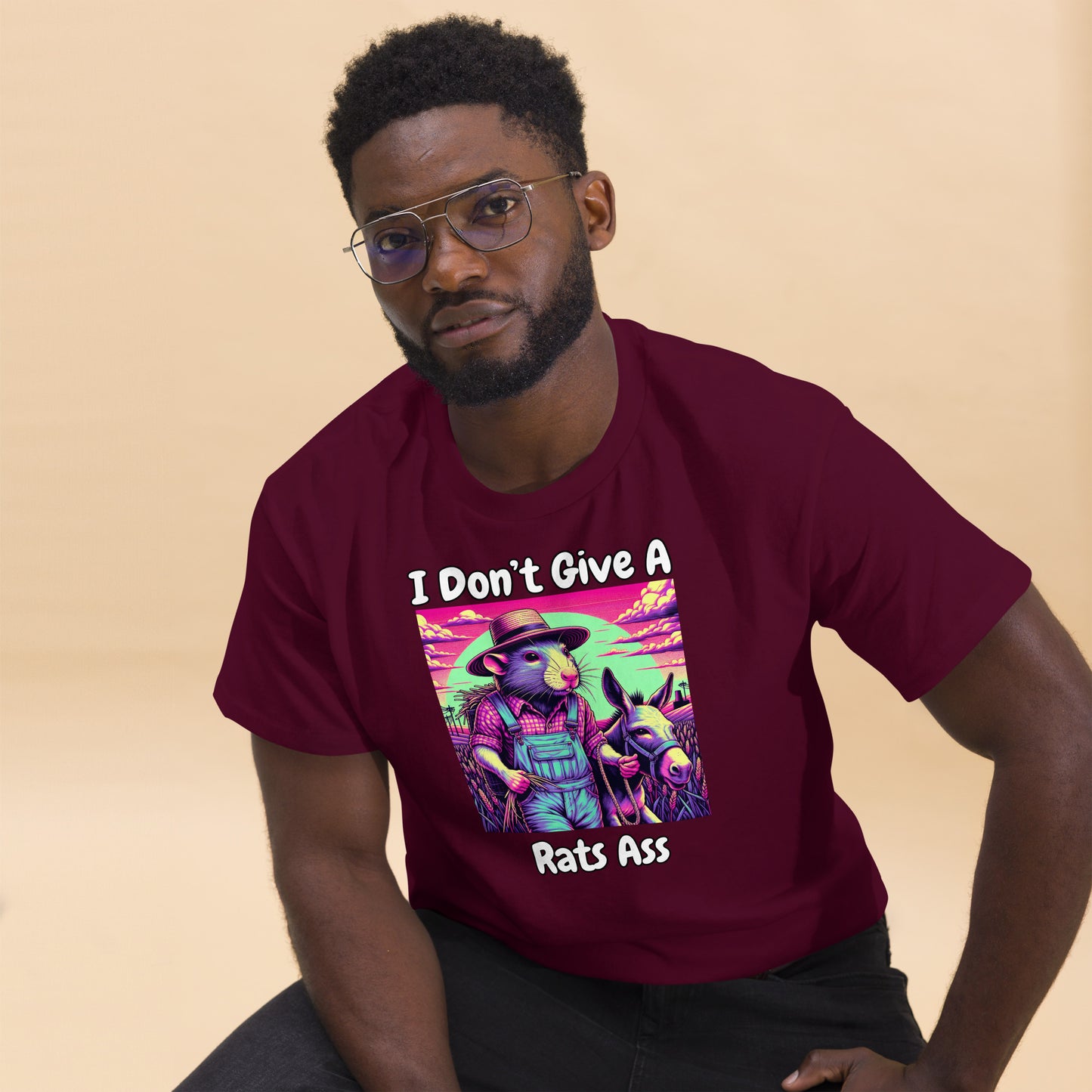 I Don't Give A Rats Ass | Funny Unisex classic tee