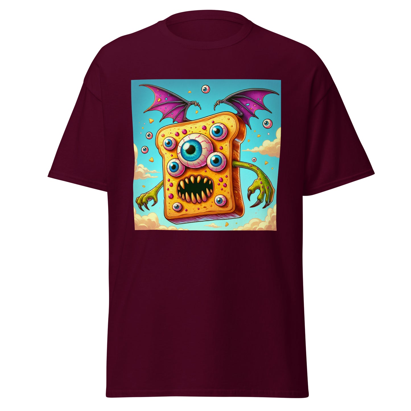 Flying Butter Toast Monster | Weird Unisex classic tee