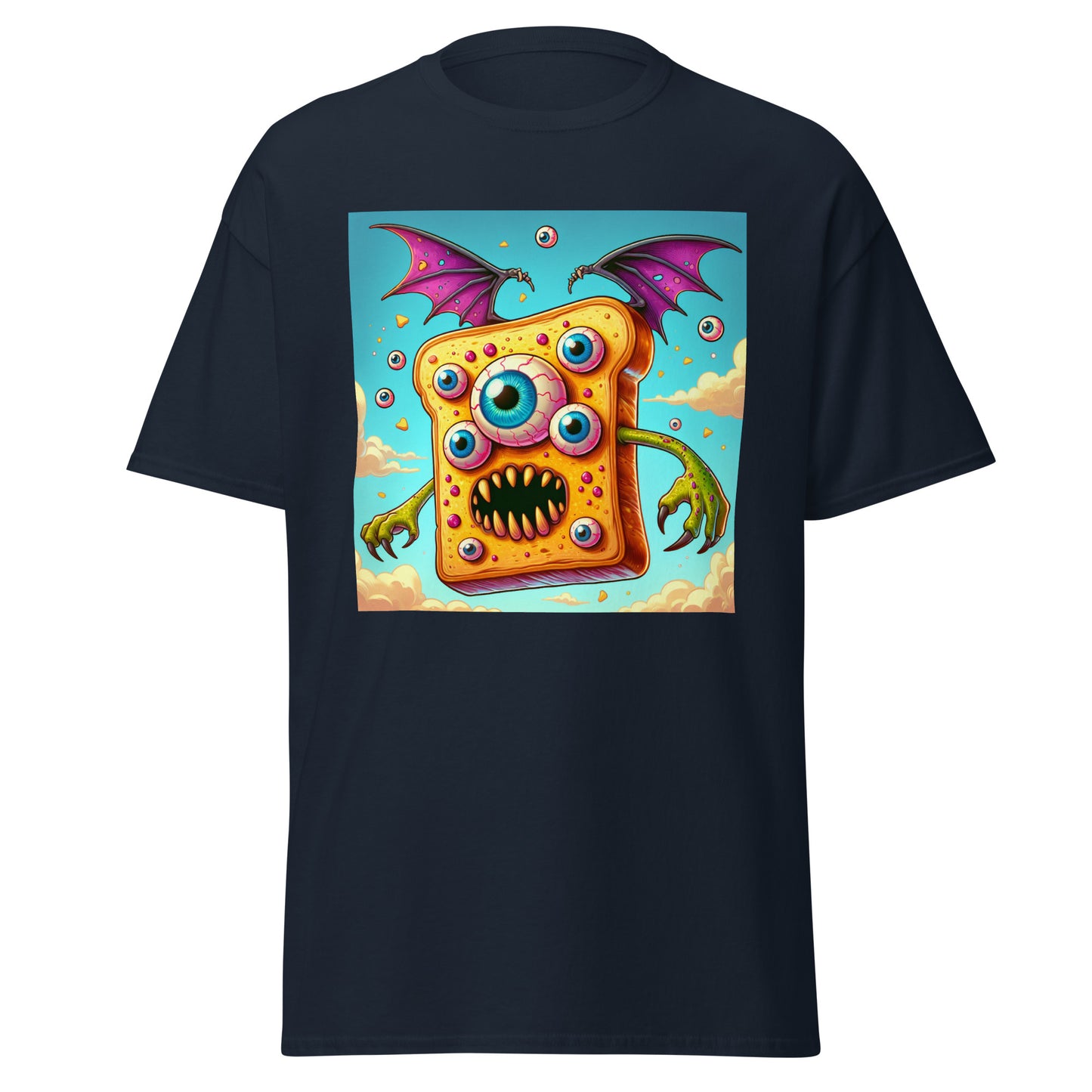 Flying Butter Toast Monster | Weird Unisex classic tee