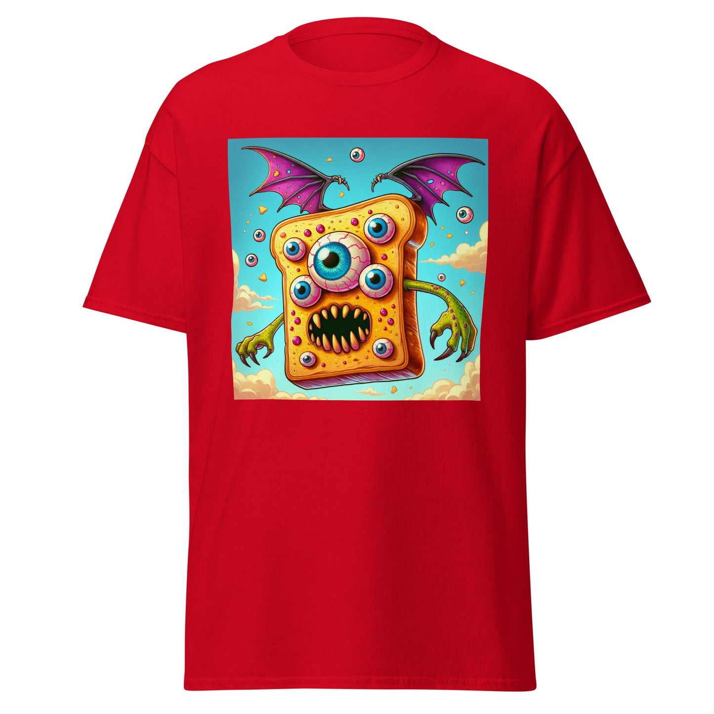 Flying Butter Toast Monster | Weird Unisex classic tee