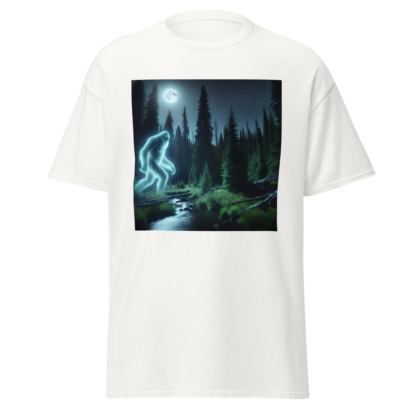 Ghost of Sasquatch | Goth Great Outdoors Unisex classic tee