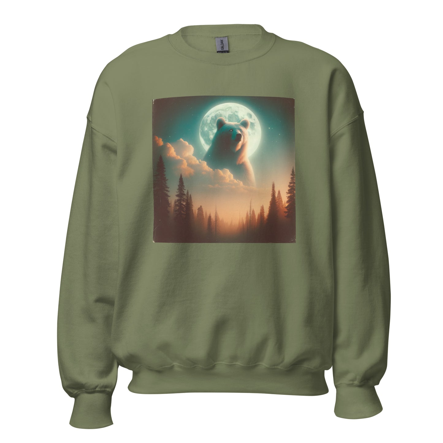 Ghost Bear In The Sky | Unisex Sweatshirt