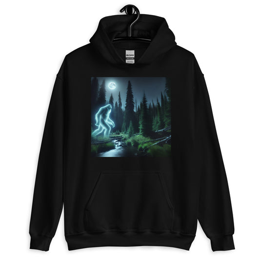 Ghost of Sasquatch | Goth Great Outdoors Unisex Hoodie