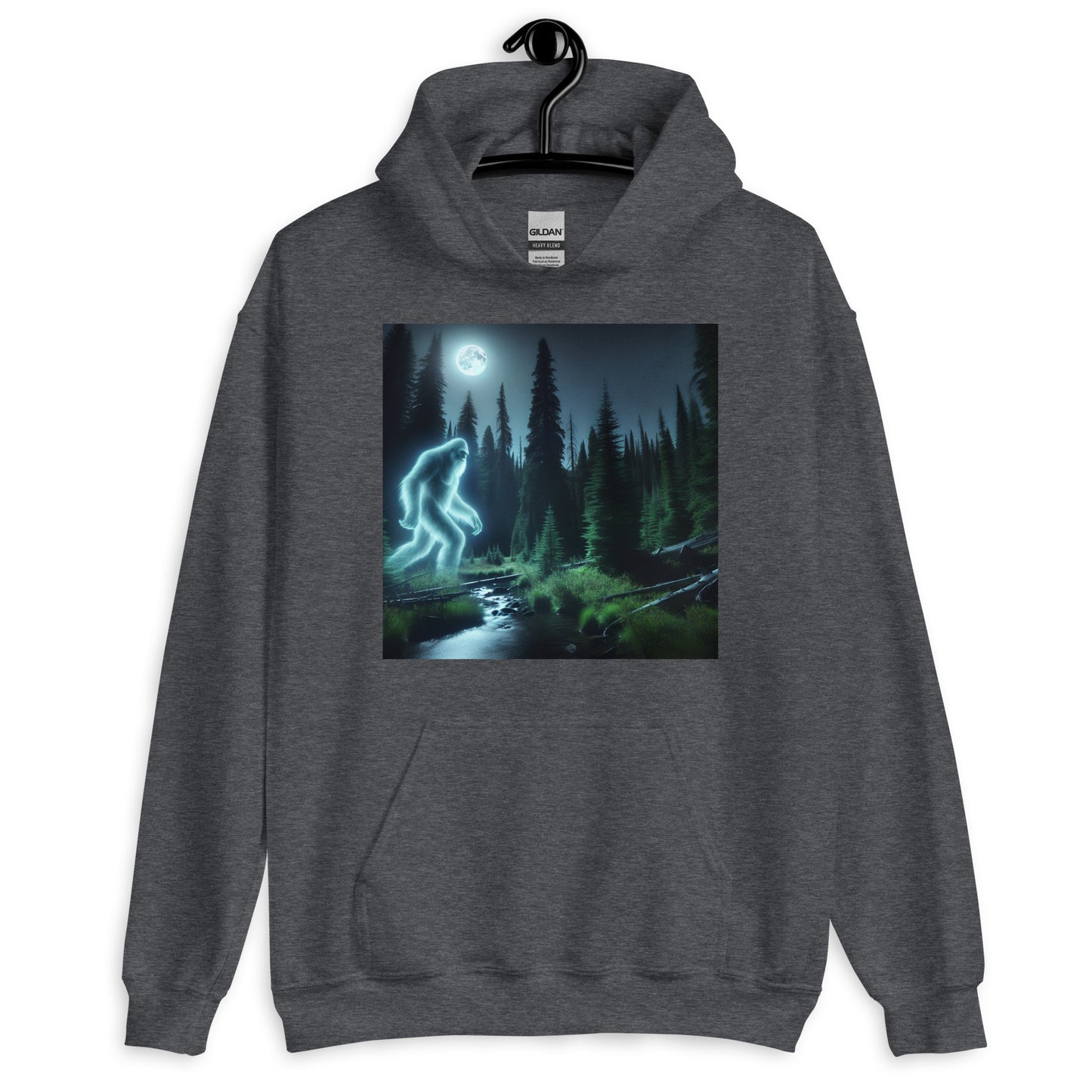 Ghost of Sasquatch | Goth Great Outdoors Unisex Hoodie