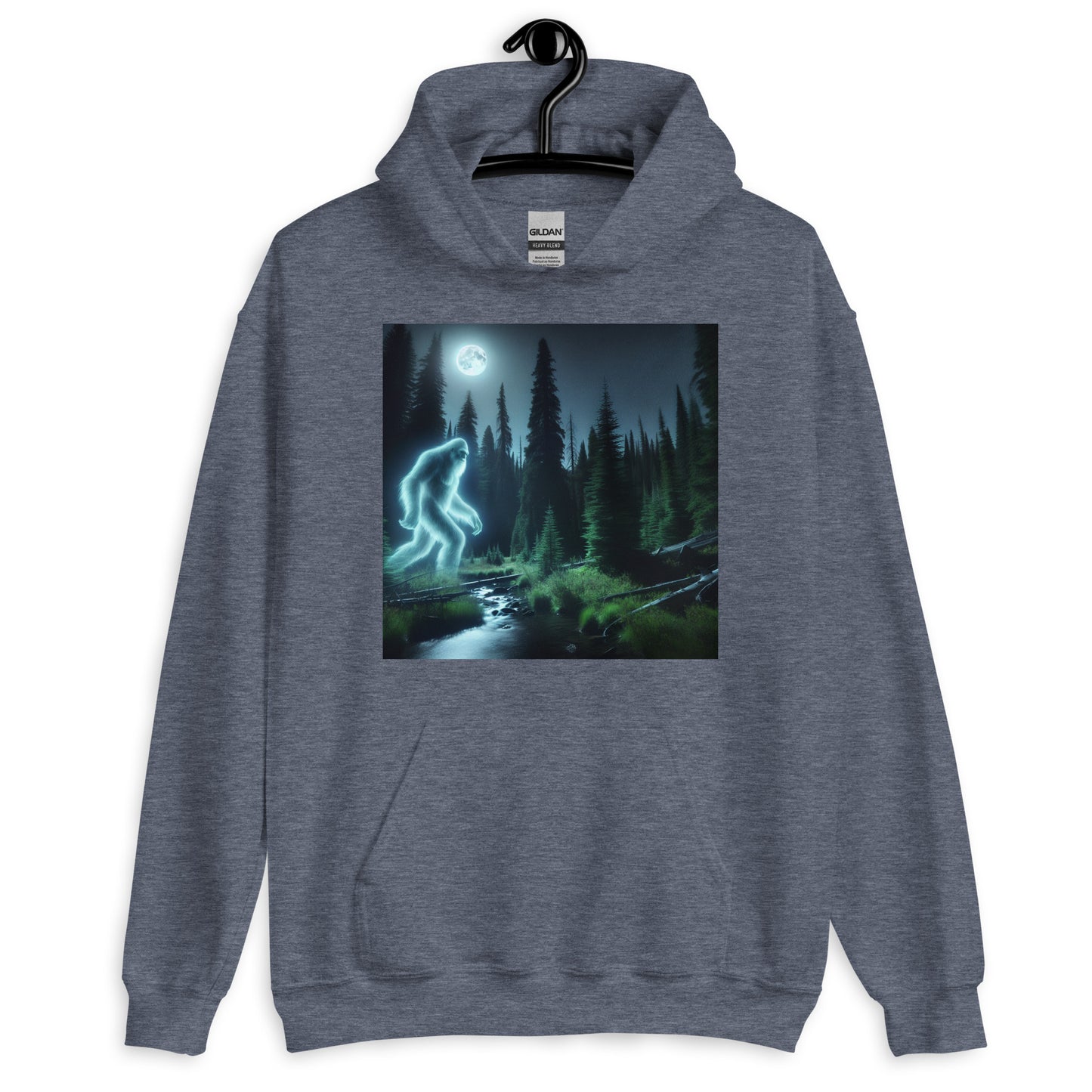 Ghost of Sasquatch | Goth Great Outdoors Unisex Hoodie