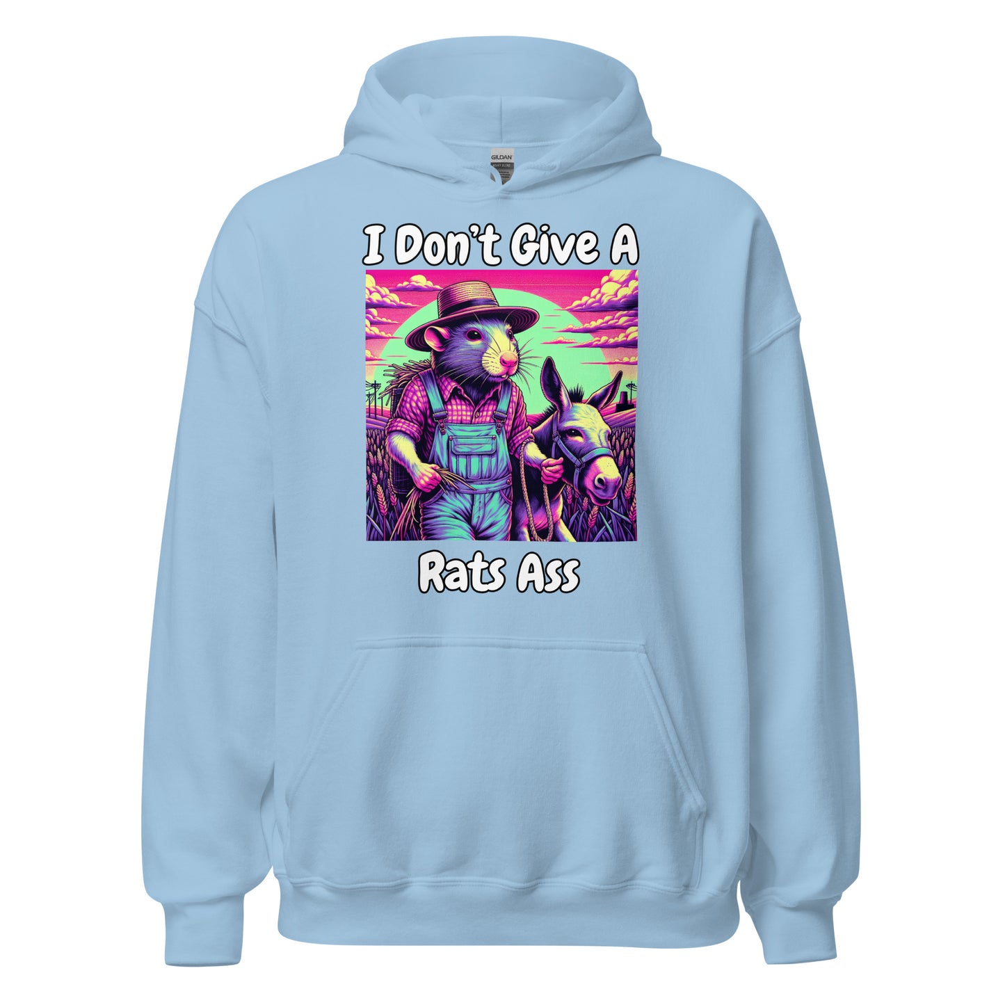 I Don't Give A Rats Ass | Funny Unisex Hoodie