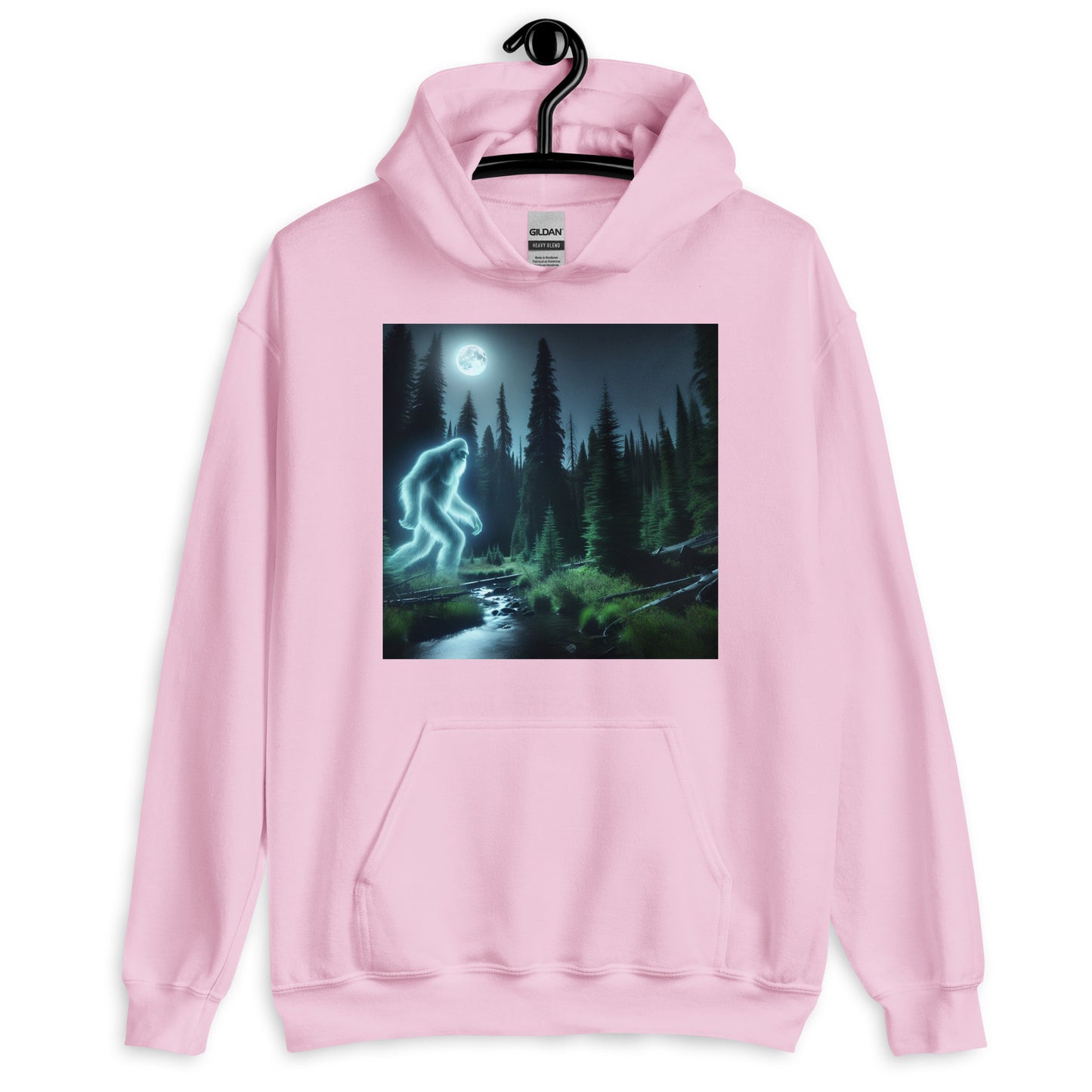 Ghost of Sasquatch | Goth Great Outdoors Unisex Hoodie