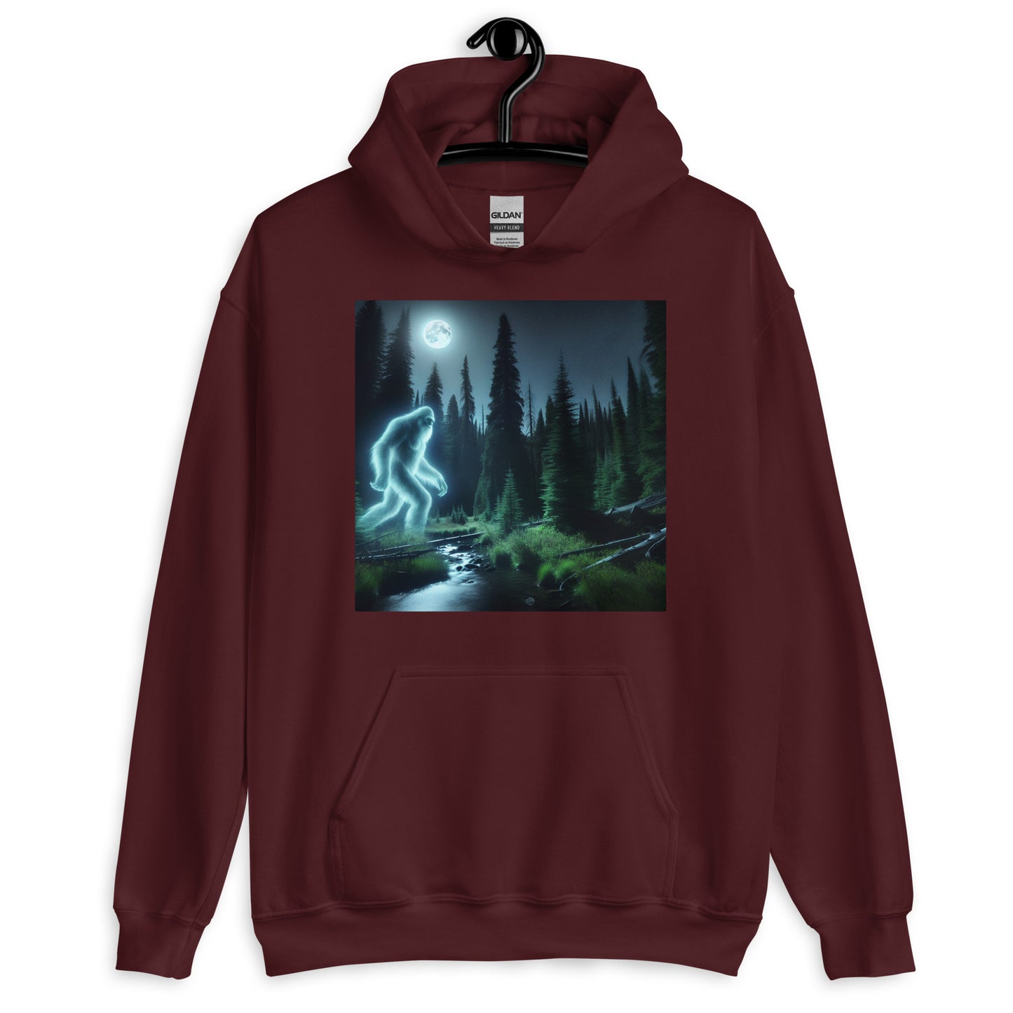 Ghost of Sasquatch | Goth Great Outdoors Unisex Hoodie