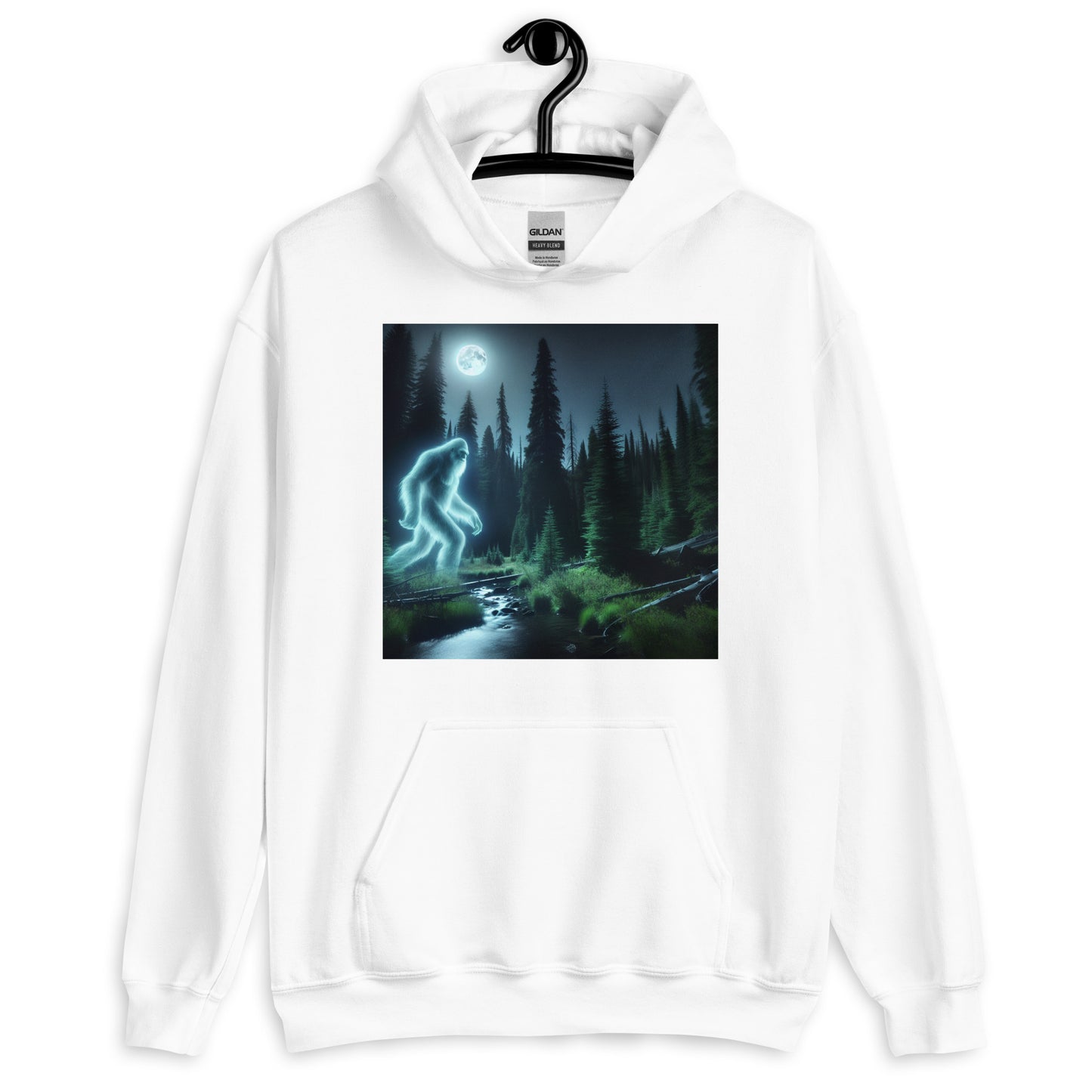 Ghost of Sasquatch | Goth Great Outdoors Unisex Hoodie