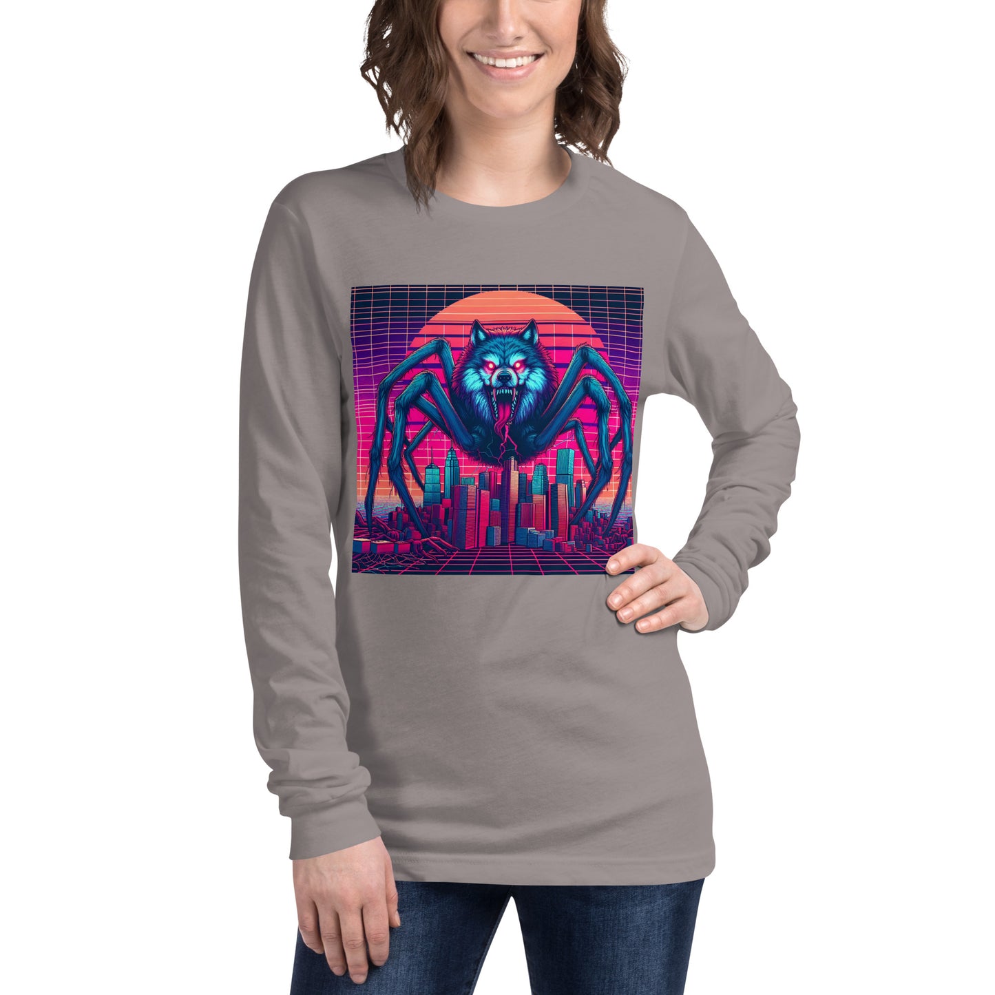 Wolf Spider | Weird Unisex Long Sleeve Tee