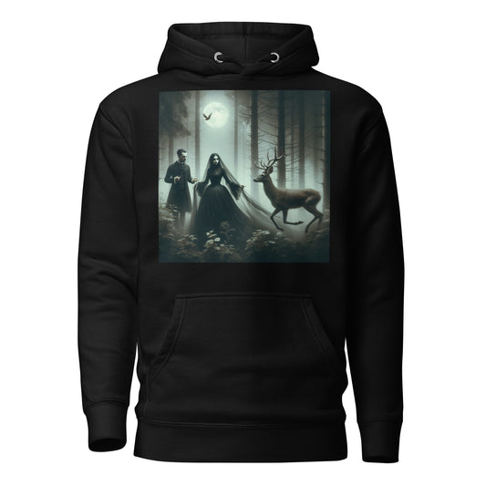 Goth Couple In The Dark Forest | Goth Unisex Hoodie