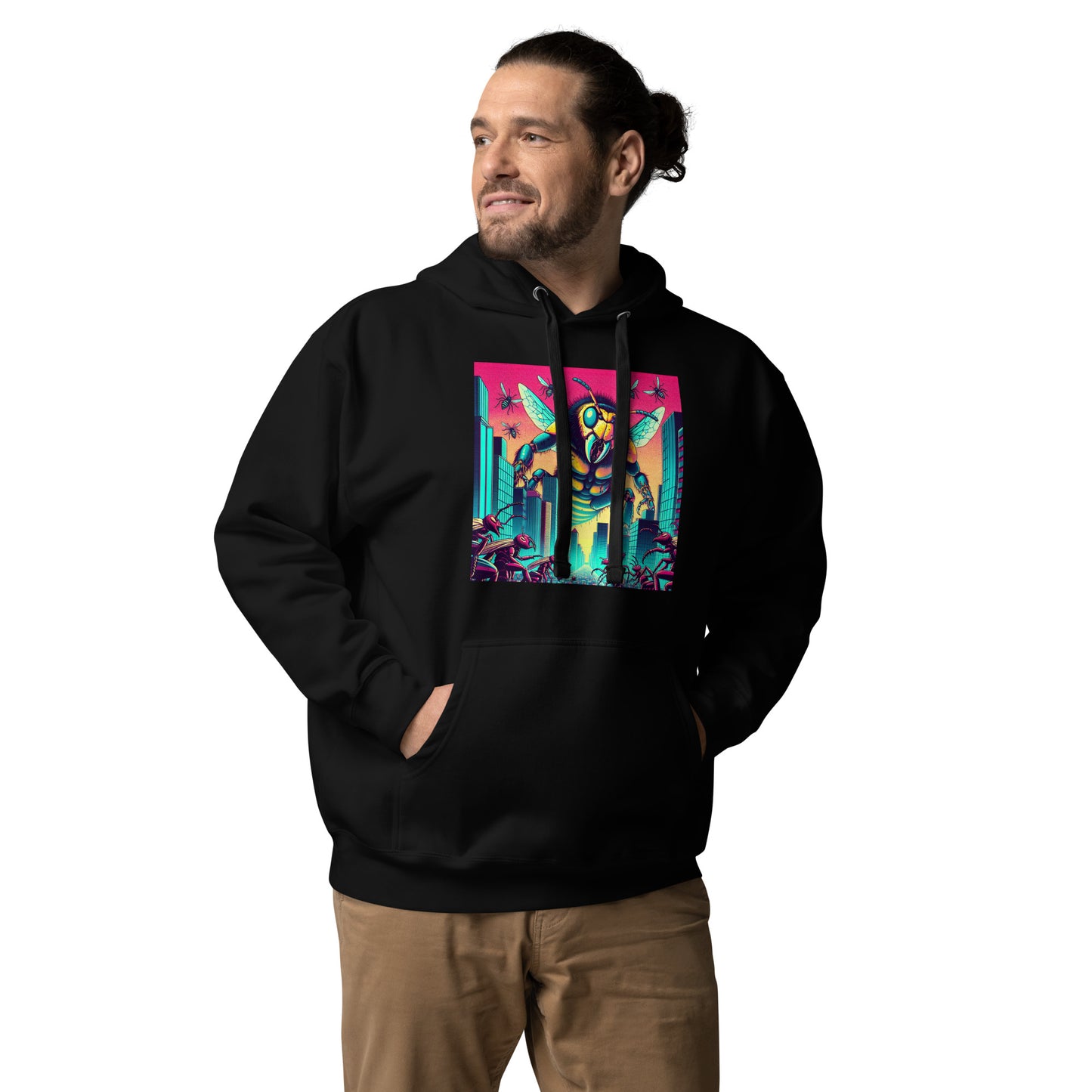 Attack Of The Giant Man Eating Hornets | Weird Unisex Hoodie