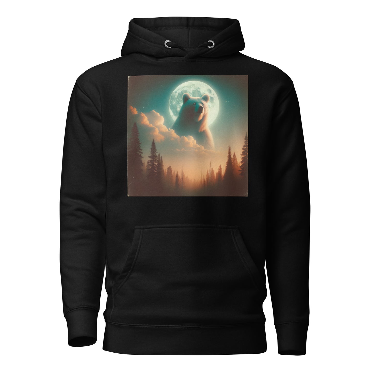 Ghost Bear In The Sky | Unisex Hoodie