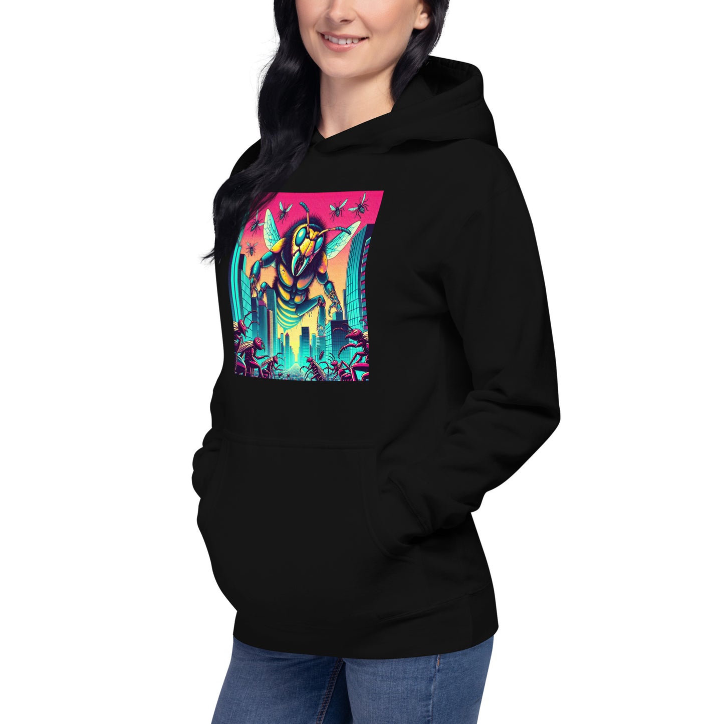 Attack Of The Giant Man Eating Hornets | Weird Unisex Hoodie