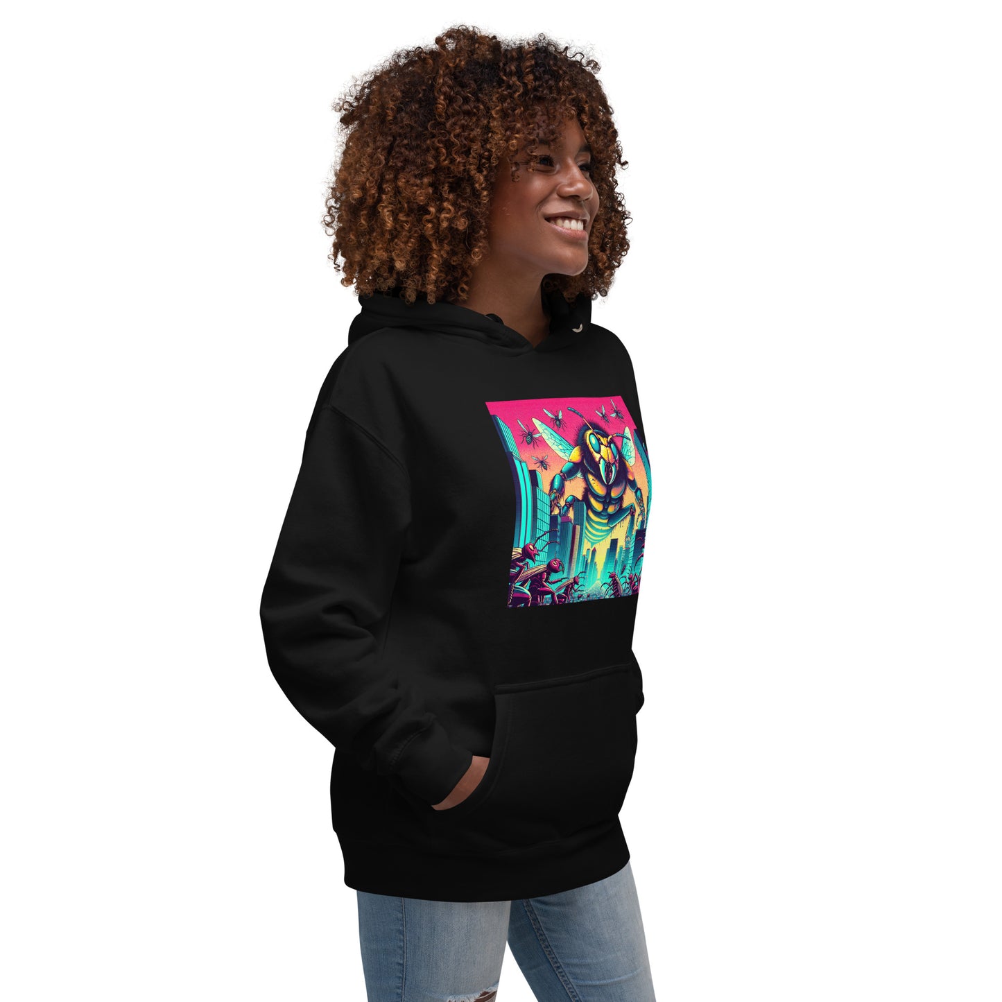 Attack Of The Giant Man Eating Hornets | Weird Unisex Hoodie