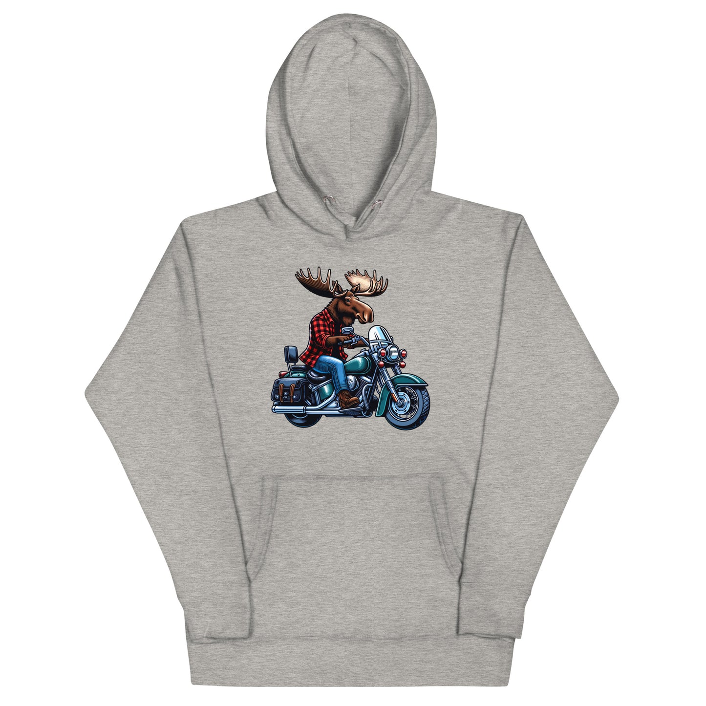 Moose on a Motorcycle | Wilderness Series Unisex Hoodie