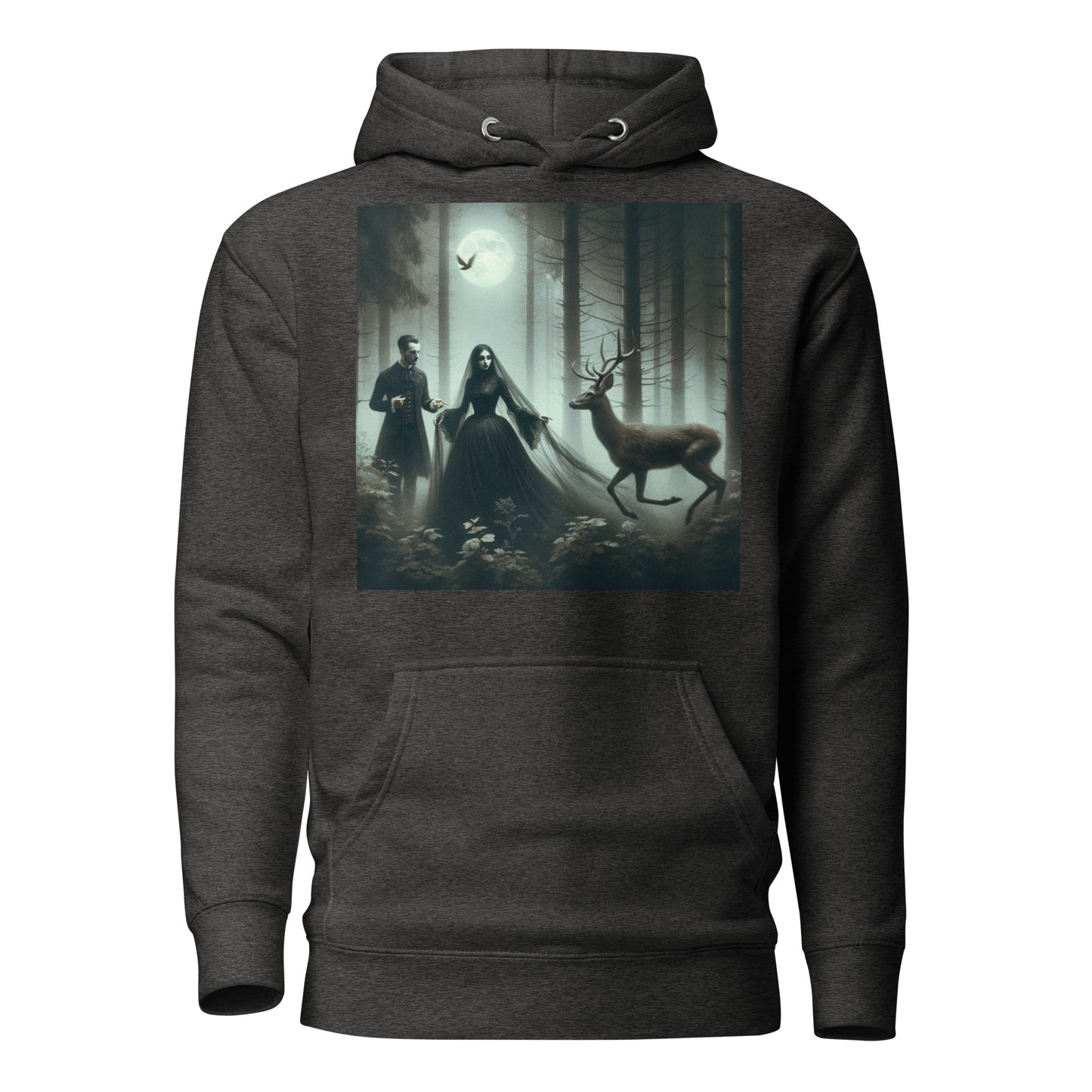 Goth Couple In The Dark Forest | Goth Unisex Hoodie