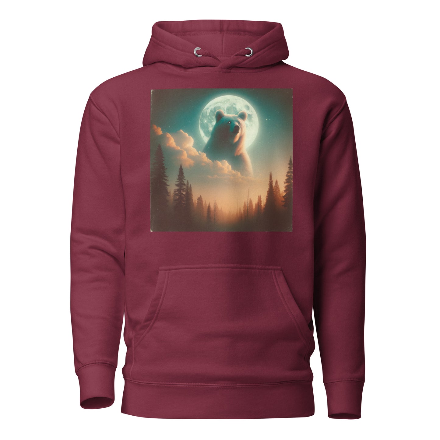 Ghost Bear In The Sky | Unisex Hoodie