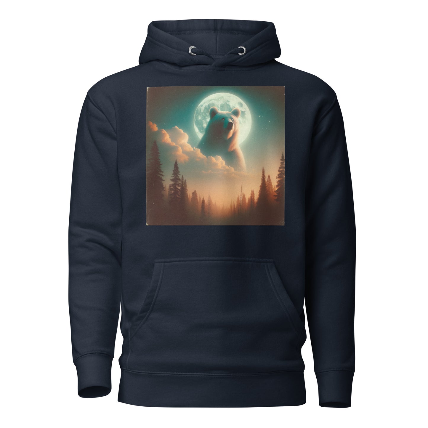 Ghost Bear In The Sky | Unisex Hoodie