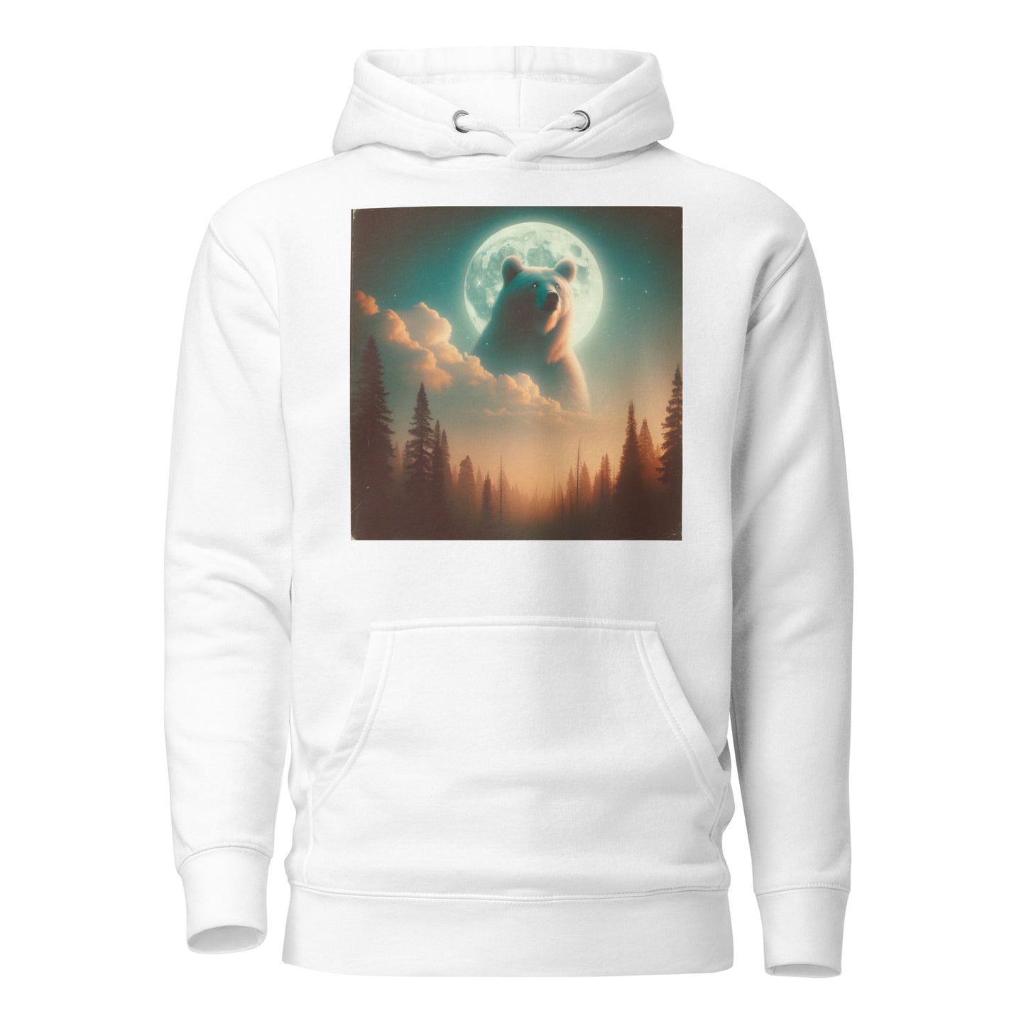 Ghost Bear In The Sky | Unisex Hoodie