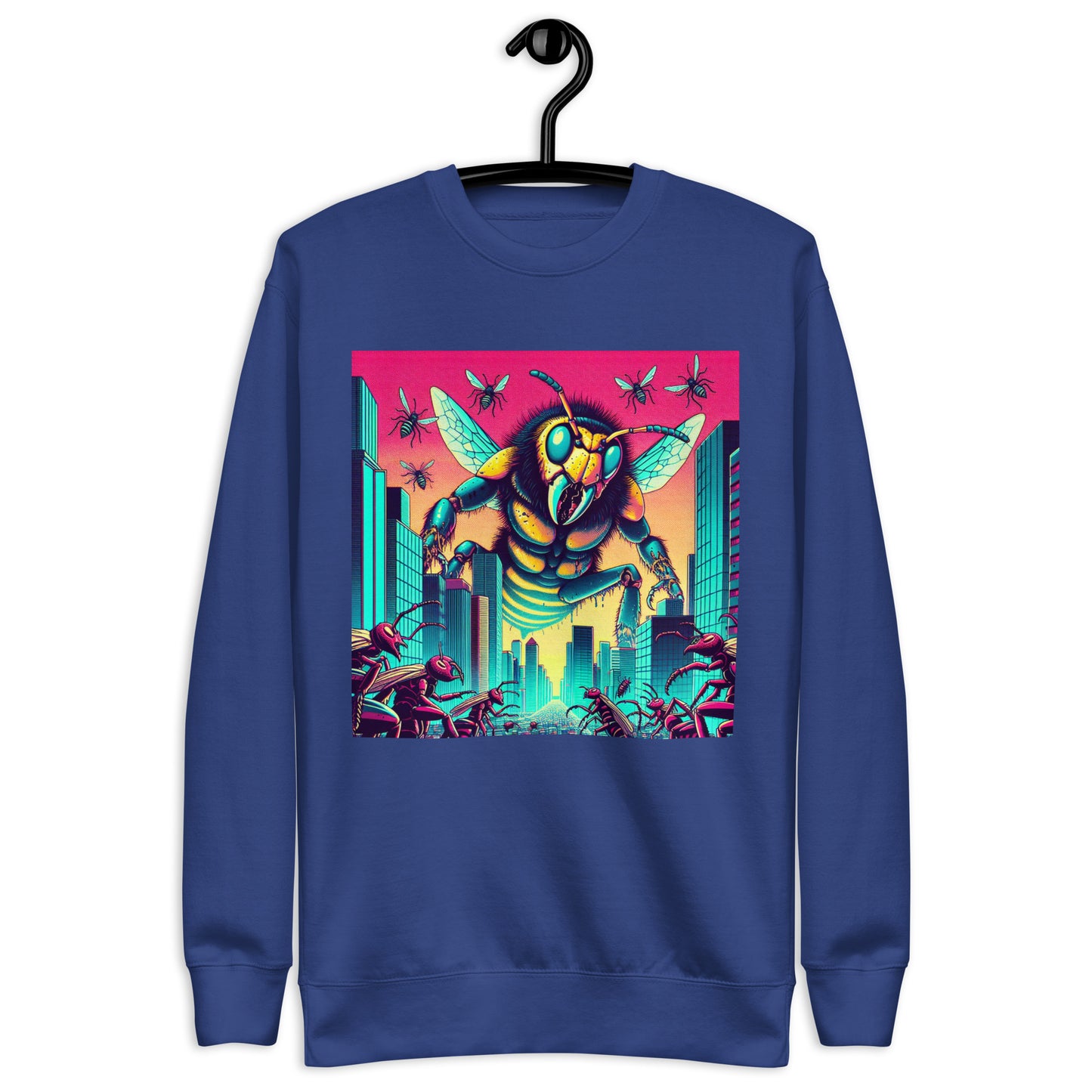 Attack Of The Giant Man Eating Hornets | Weird Unisex Premium Sweatshirt