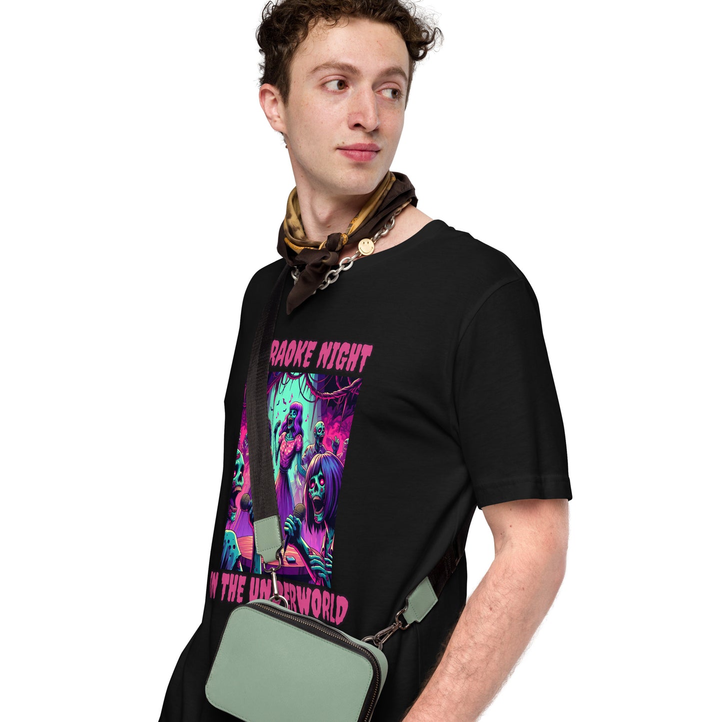 Karaoke Night In The Underworld | Goth Zombie Unisex t-shirt