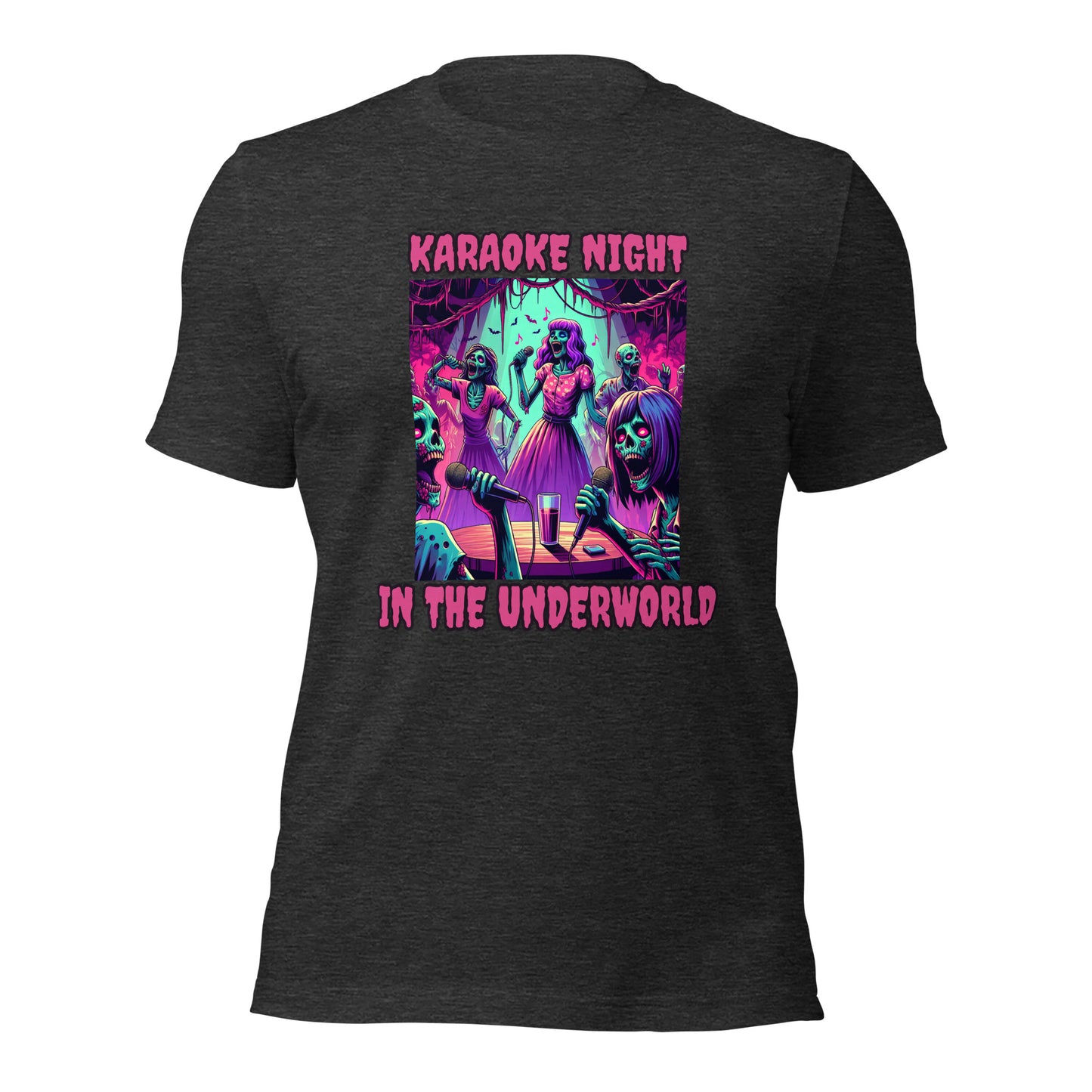 Karaoke Night In The Underworld | Goth Zombie Unisex t-shirt