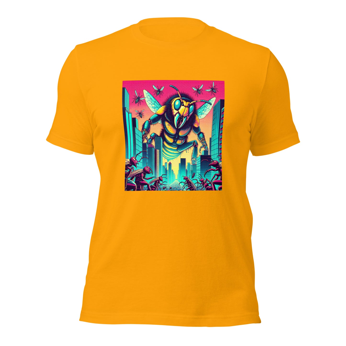 Attack Of The Giant Man Eating Hornets | Weird Unisex t-shirt