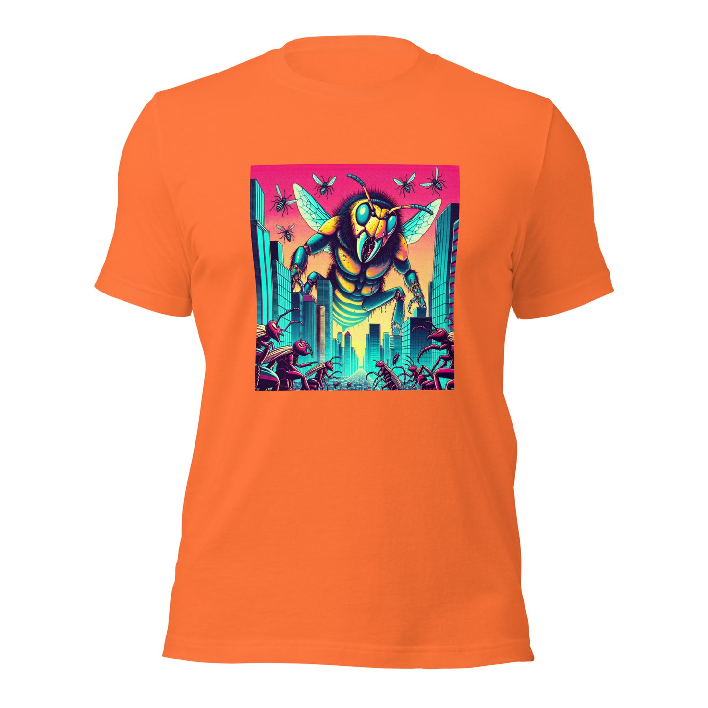 Attack Of The Giant Man Eating Hornets | Weird Unisex t-shirt